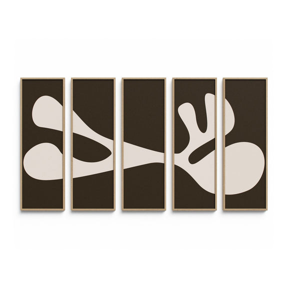 Organic Shape II Set by Four Hands Art Studio - White Oak