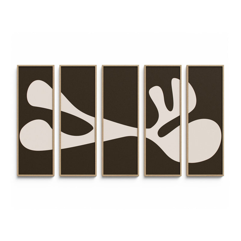 Organic Shape II Set by Four Hands Art Studio - White Oak