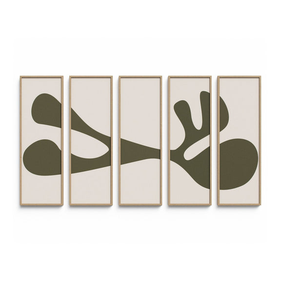 Organic Shape III Set by Four Hands Art Studio - White Oak