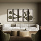 Organic Shape III Set by Four Hands Art Studio - Black Maple
