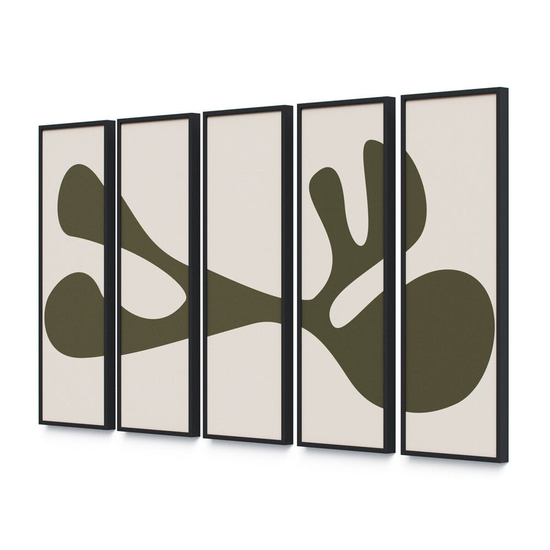 Organic Shape III Set by Four Hands Art Studio - Black Maple