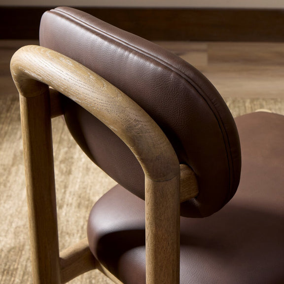 Vessa Dining Chair - Cole Cigar