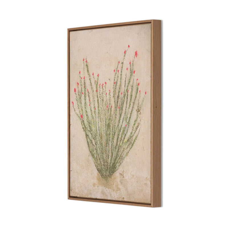 Desert Flora Triptych by Paul Meyer - White Oak Floater