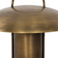 Kivo Cordless Table Lamp - Aged Antique Brass Iron