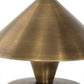 Nyra Cordless Table Lamp - Aged Antique Brass Iron