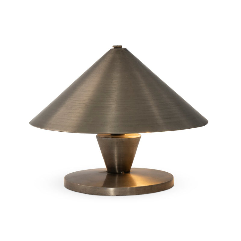 Nyra Cordless Table Lamp - Antique Nickel
