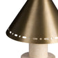 Azra Cordless Table Lamp - Aged Antique Brass Iron