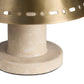 Azra Cordless Table Lamp - Aged Antique Brass Iron
