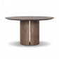Ranta Dining Table - Stained Saddle Brown Mindi Veneer