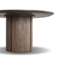 Ranta Dining Table - Stained Saddle Brown Mindi Veneer