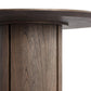 Ranta Dining Table - Stained Saddle Brown Mindi Veneer