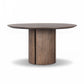 Ranta Dining Table - Stained Saddle Brown Mindi Veneer