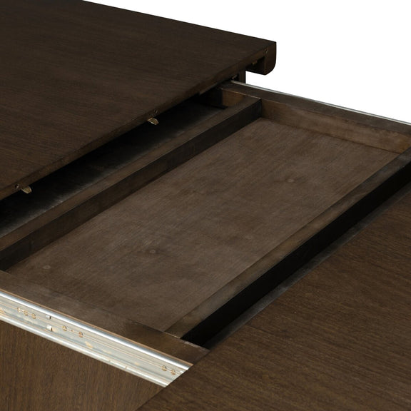 Talos Extension Dining Table - Sierra Brown Veneer