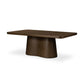 Talos Extension Dining Table - Sierra Brown Veneer