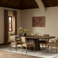 Talos Extension Dining Table - Sierra Brown Veneer