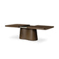 Talos Extension Dining Table - Sierra Brown Veneer