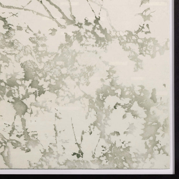 Paisaje Flotante XVIII by Adrián White - Black Vertical Grain White Oak