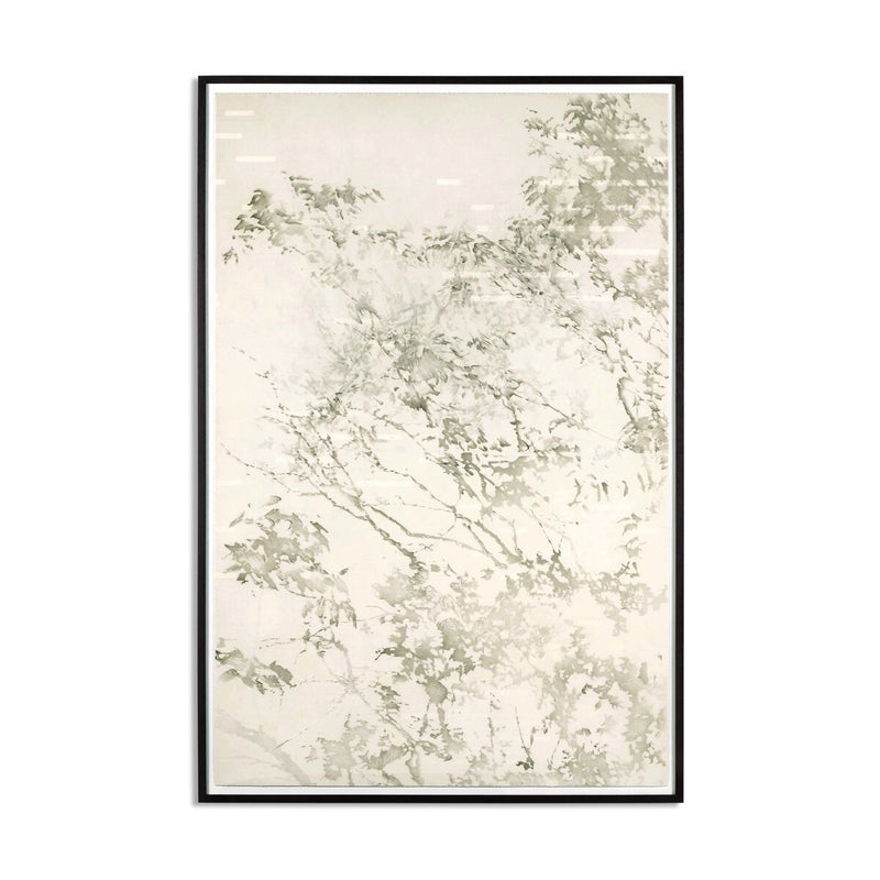 Paisaje Flotante XVIII by Adrián White - Black Vertical Grain White Oak