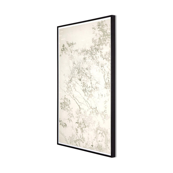 Paisaje Flotante XVIII by Adrián White - Black Vertical Grain White Oak
