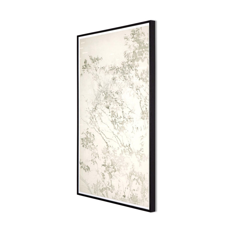 Paisaje Flotante XVIII by Adrián White - Black Vertical Grain White Oak