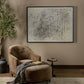 Paisaje Flotante XI by Adrián White - Black Vertical Grain White Oak