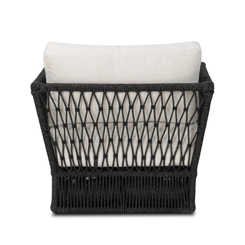 Philipa Outdoor Swivel Chair - Vergo Cream