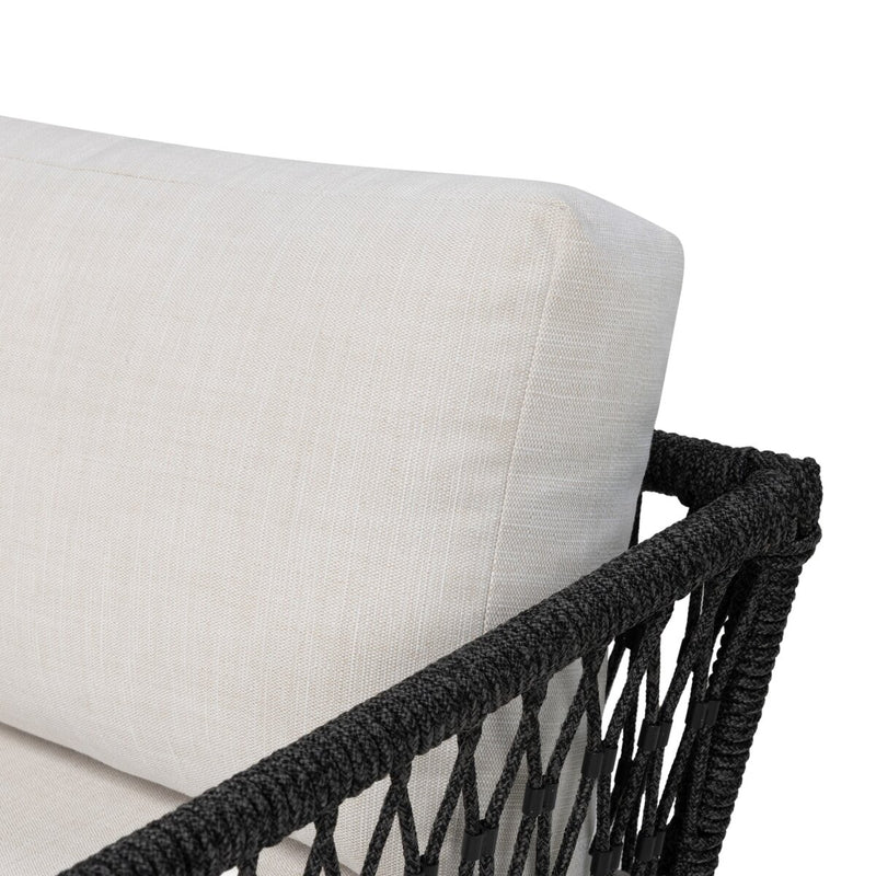 Philipa Outdoor Swivel Chair - Vergo Cream
