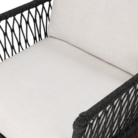 Philipa Outdoor Swivel Chair - Vergo Cream