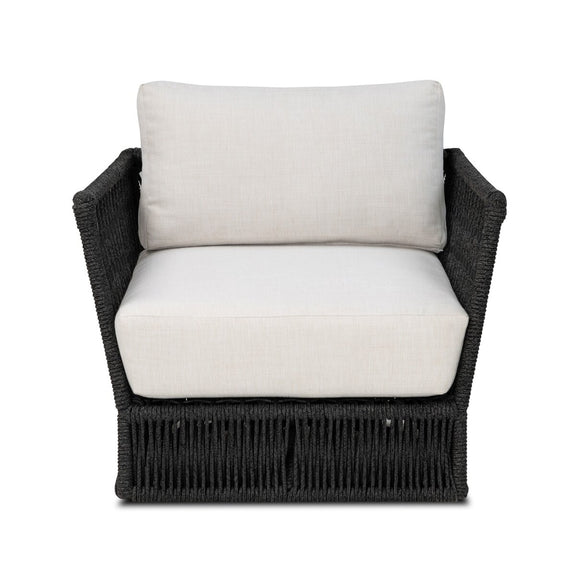 Philipa Outdoor Swivel Chair - Vergo Cream