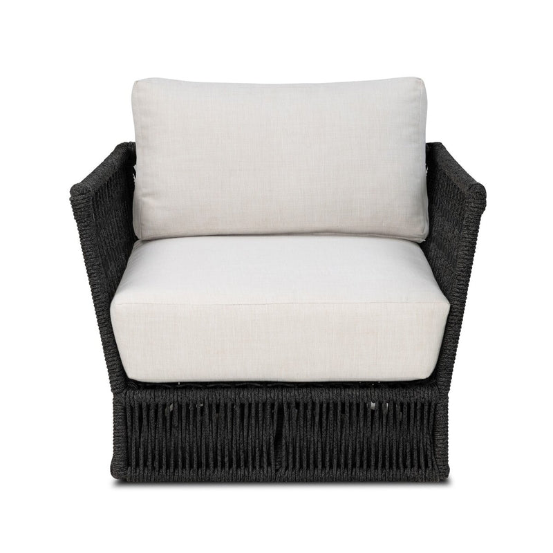 Philipa Outdoor Swivel Chair - Vergo Cream