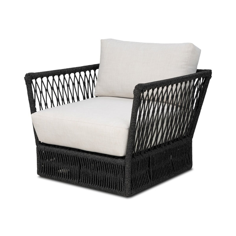 Philipa Outdoor Swivel Chair - Vergo Cream