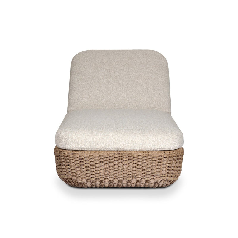 Felicio Outdoor Chaise - Jasper Natural