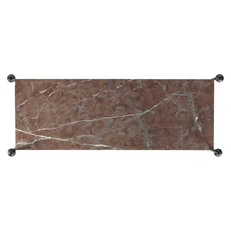Monroe Bookshelf - Textured Smoke and Russet