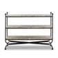 Monroe Bookshelf - Fossil Marble