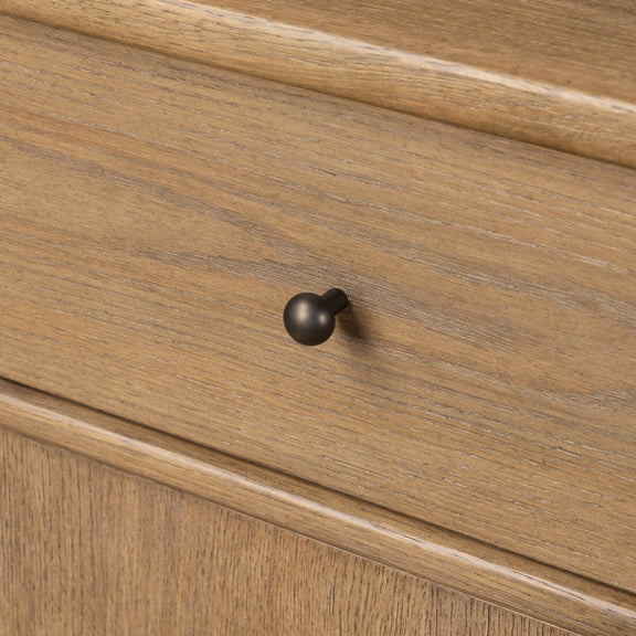 Brannick Sideboard - Drifted Oak Veneer