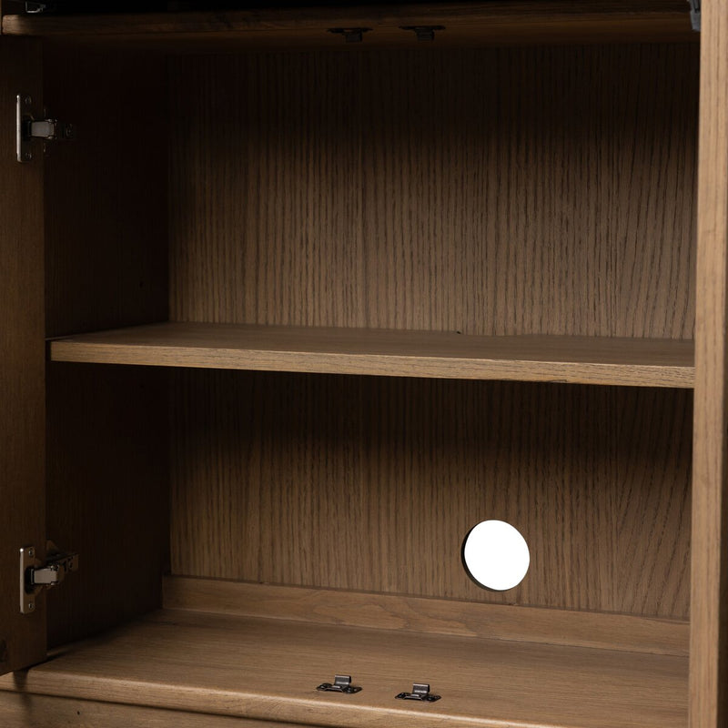 Brannick Sideboard - Drifted Oak Veneer