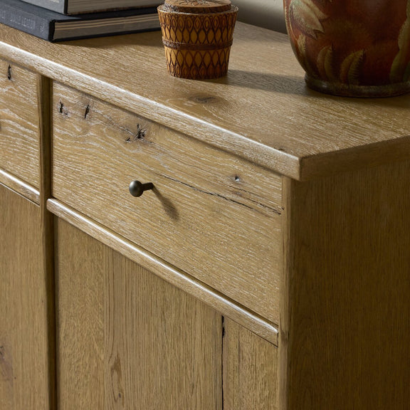 Brannick Sideboard - Drifted Oak Veneer