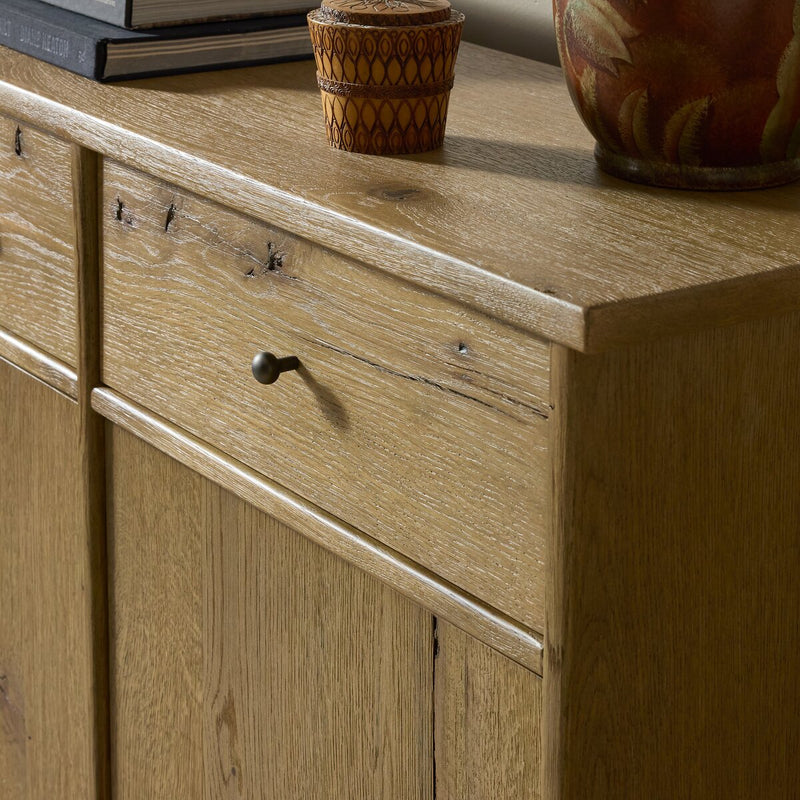 Brannick Sideboard - Drifted Oak Veneer