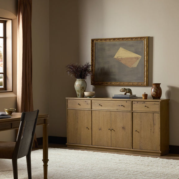 Brannick Sideboard - Drifted Oak Veneer