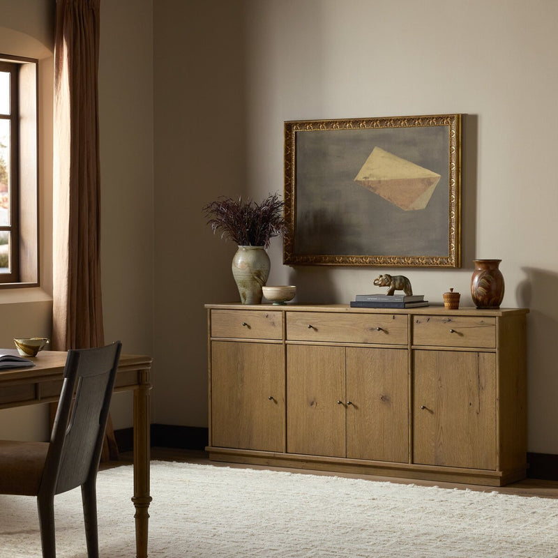 Brannick Sideboard - Drifted Oak Veneer