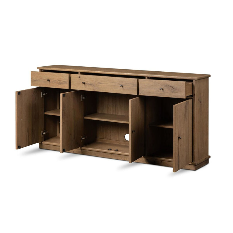 Brannick Sideboard - Drifted Oak Veneer