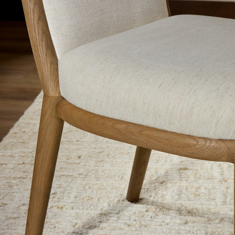 Solina Dining Chair - Crypton Nomad Snow
