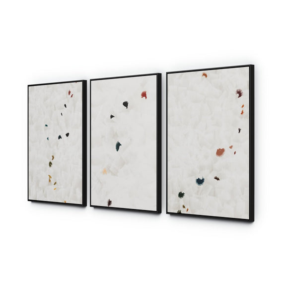 In Flight Triptych by Patricia Vargas - Black Maple