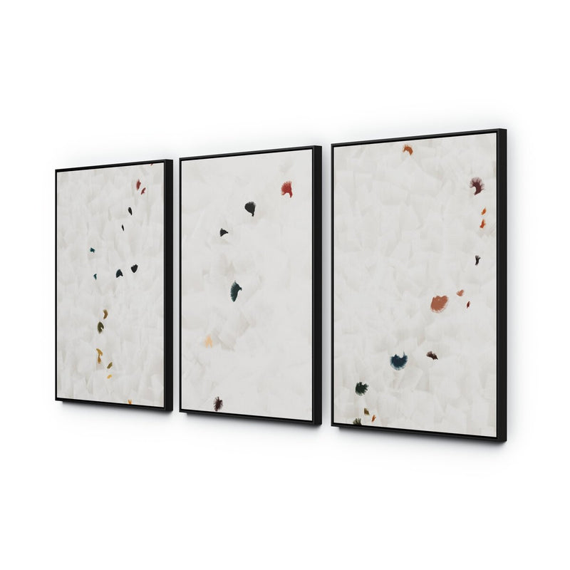 In Flight Triptych by Patricia Vargas - Black Maple