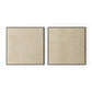 Woven Silence Diptych by Karen Covey - Rustic Walnut