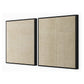 Woven Silence Diptych by Karen Covey - Black Maple