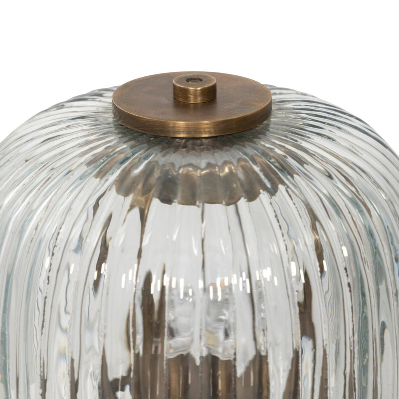 Nomi Cordless Table Lamp - Aged Antique Brass Iron