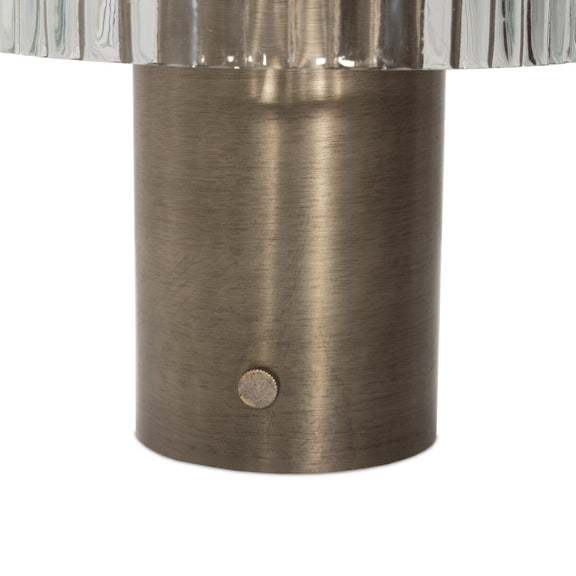 Nomi Cordless Table Lamp - Antique Nickel