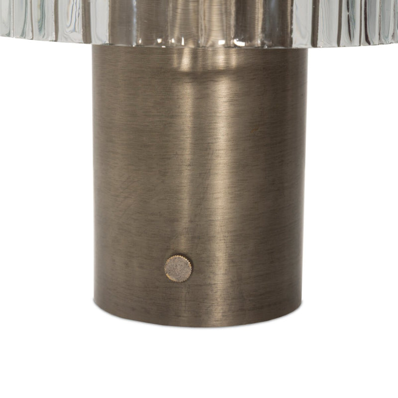 Nomi Cordless Table Lamp - Antique Nickel