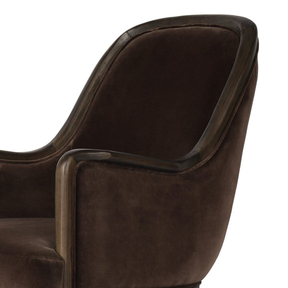 Boyd Desk Chair - Surrey Mink